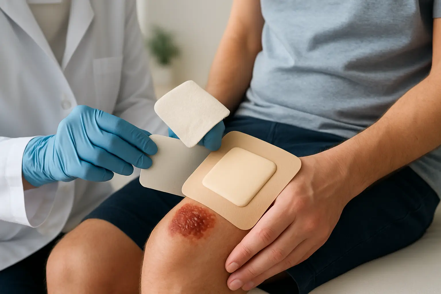 Curativo para ferida com exsudato: como escolher