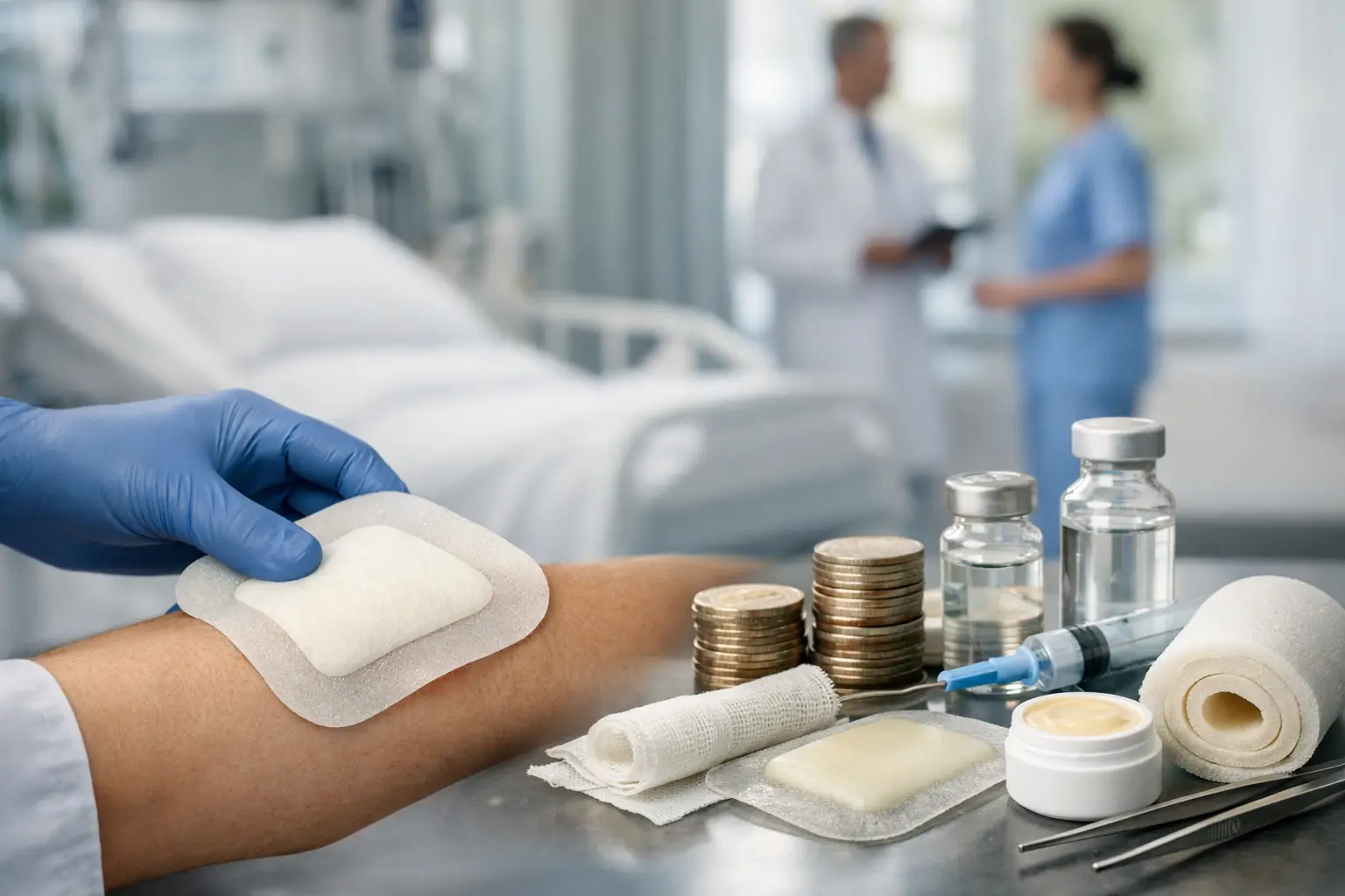 Curativos avançados e custo-benefício hospitalar