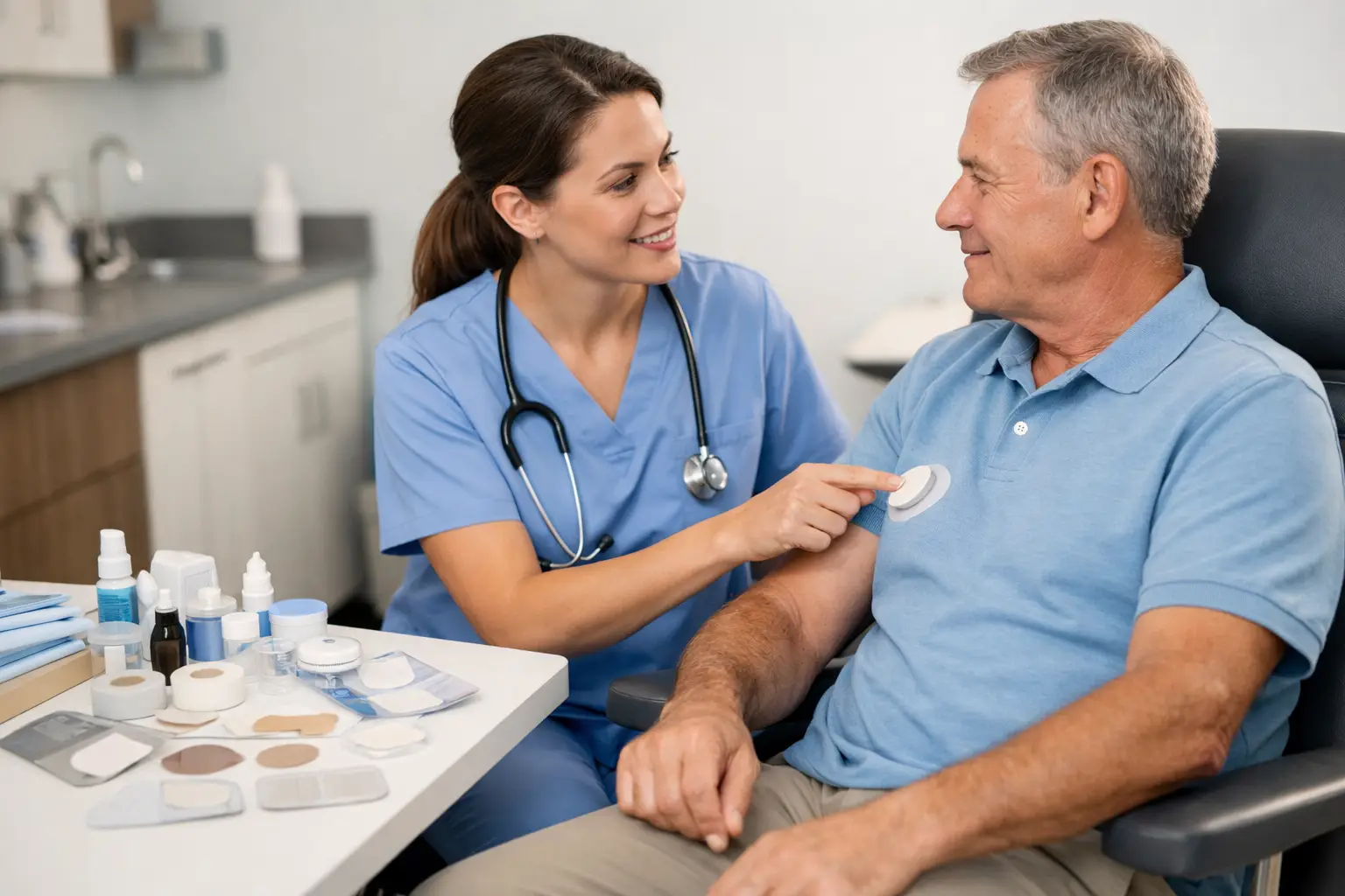 Quanto tempo dura a placa adesiva de estomia?