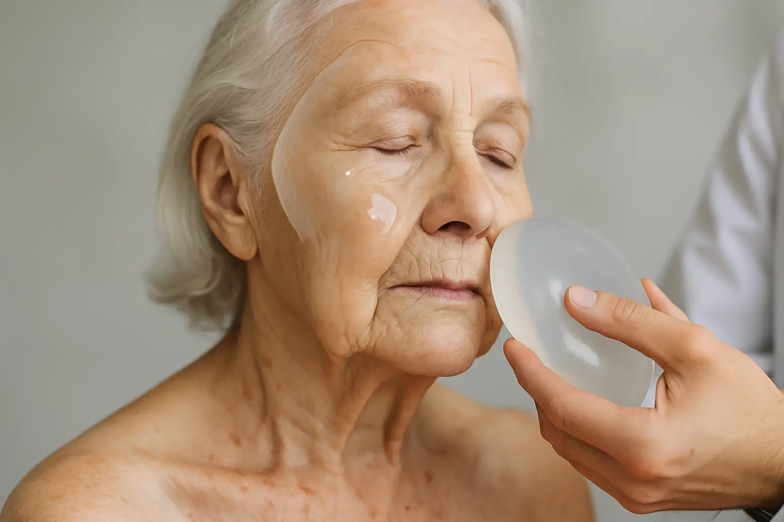 Silicone em pele frágil: quando faz sentido