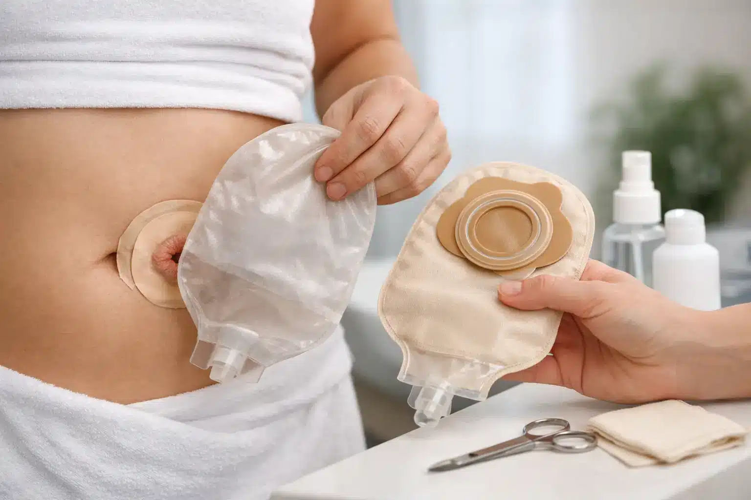 Como trocar bolsa de urostomia sem vazamentos